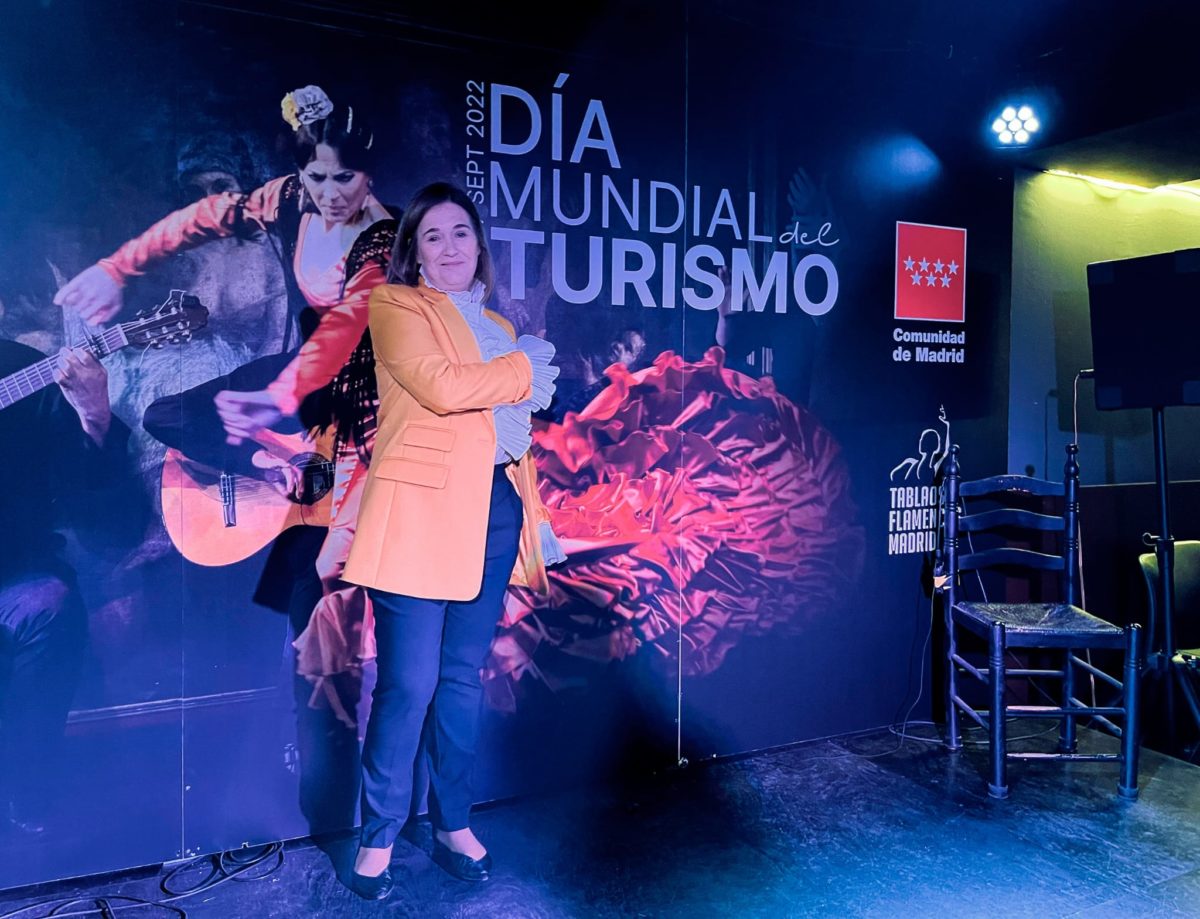 Evento de la Comunidad de Madrid en un tablao flamenco