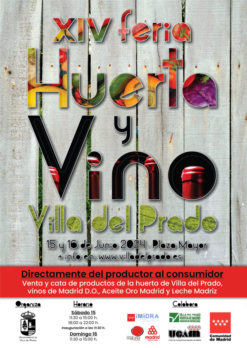 Feria Huerta y Vino de Villa del Prado