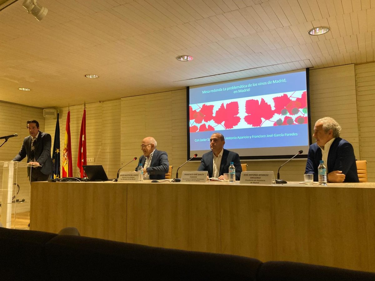 Mesa redonda 'La problemática de los vinos de Madrid, en Madrid'