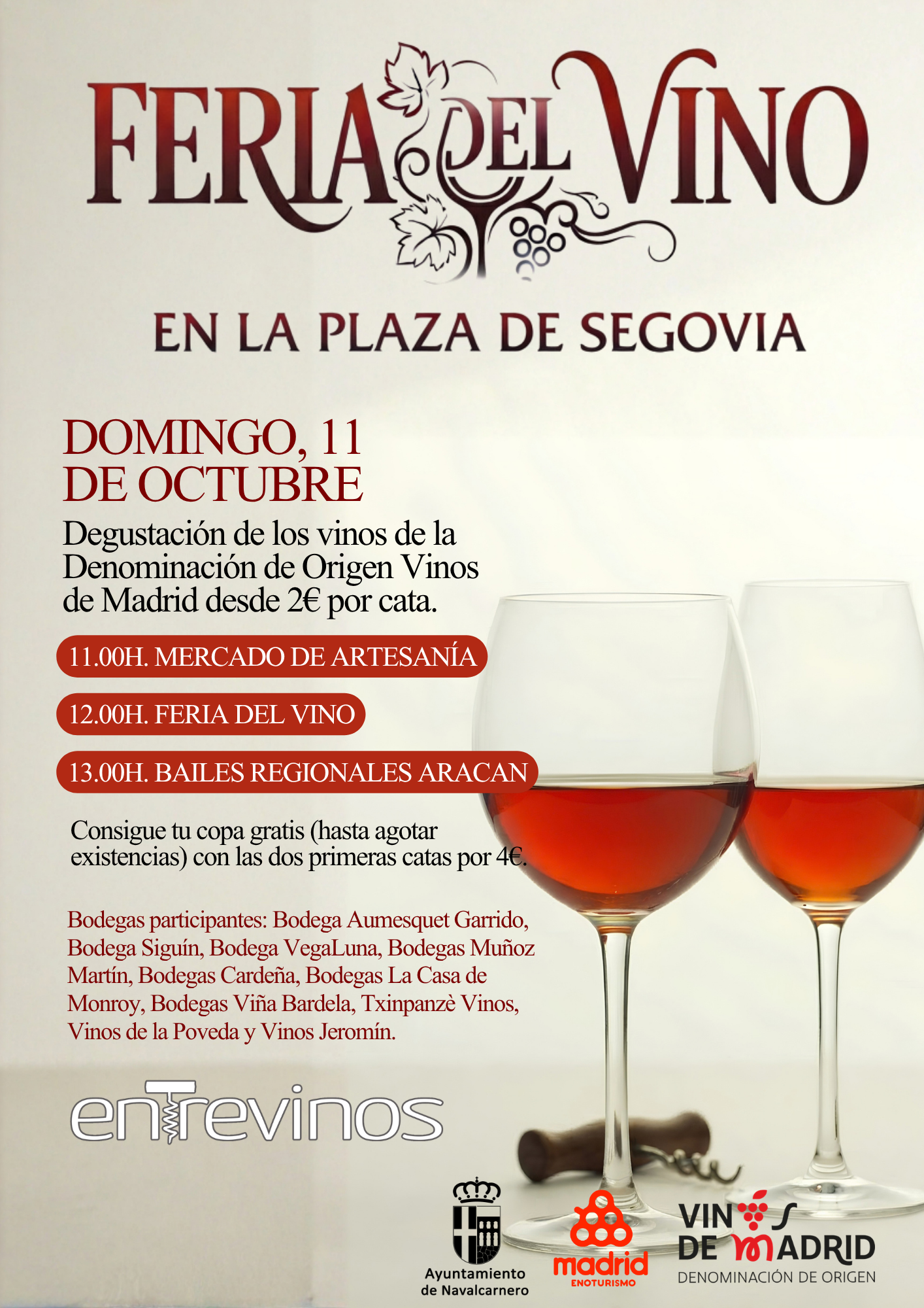 Feria del vino Navalcarnero 2026